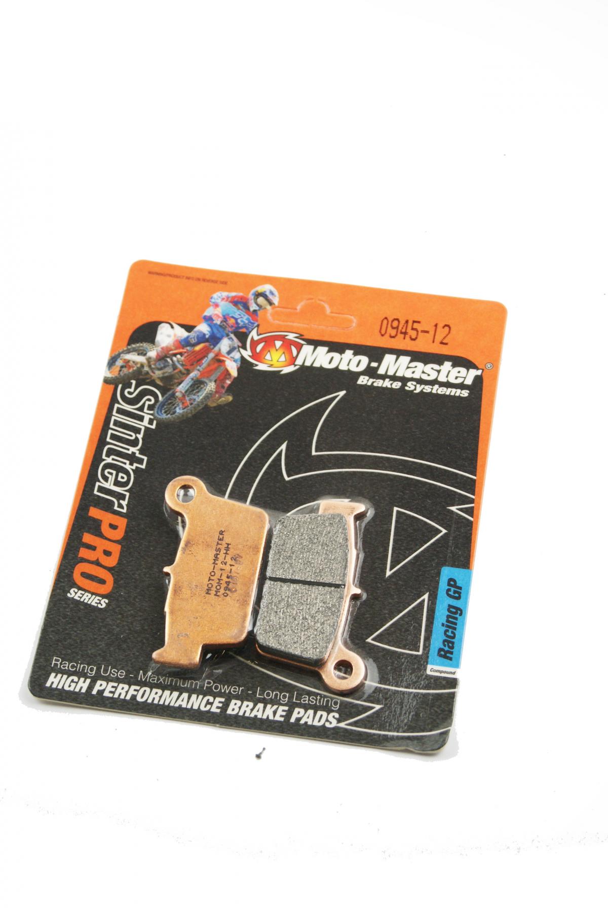 BRAKE PADS SINTERED RACING, MOTO-MASTER 094512, 39-367, 41-940.H.MM thumbnail 2