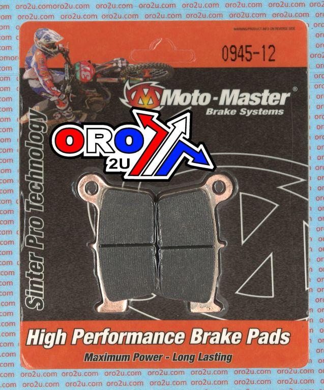BRAKE PADS SINTERED RACING, MOTO-MASTER 094512, 39-367, 41-940.H.MM thumbnail 3