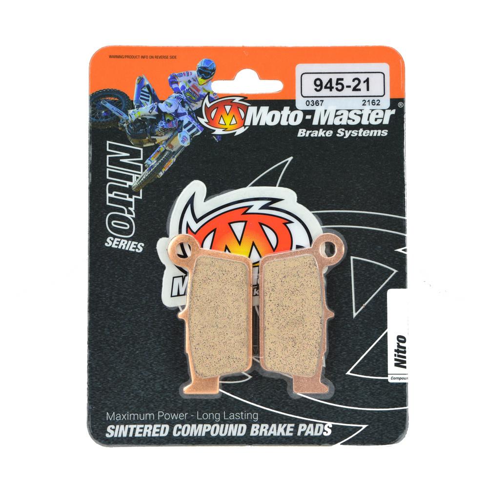 BRAKE PADS SINTERED NITRO, MOTO-MASTER 094521, 39-367, 41-940.H.NITRO image 1