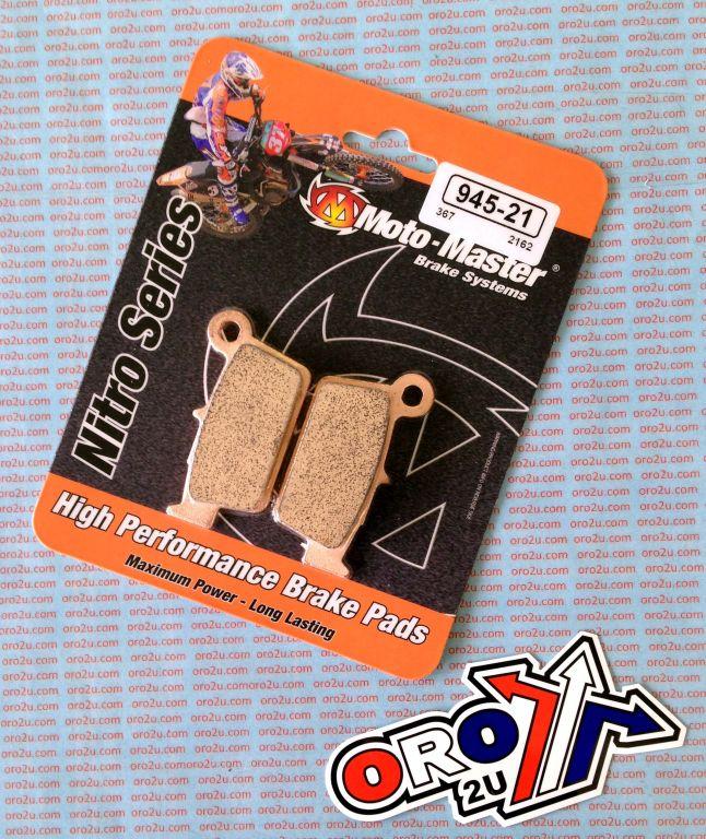 BRAKE PADS SINTERED NITRO, MOTO-MASTER 094521, 39-367, 41-940.H.NITRO thumbnail 2