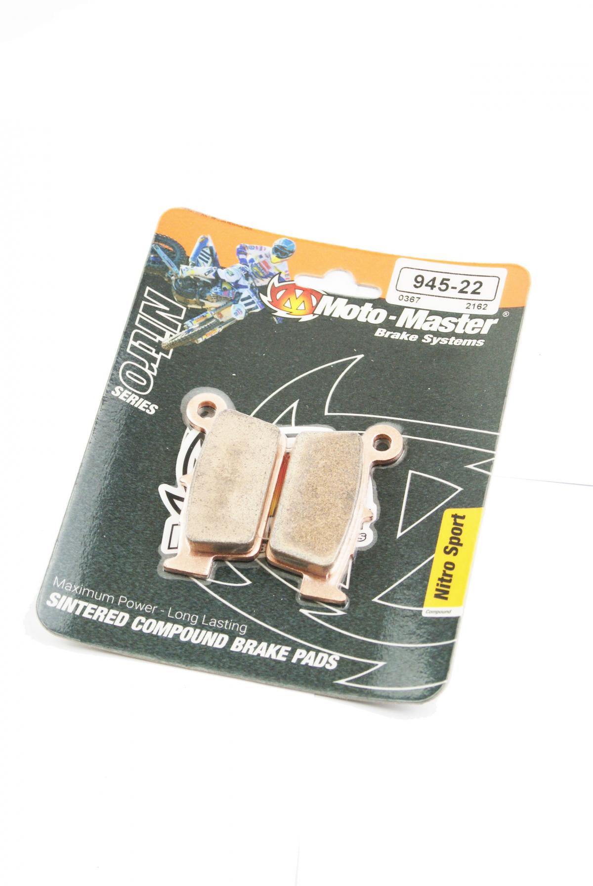 BRAKE PADS SINTERED NITRO RACE, MOTO-MASTER 094522, 39-367, 41-940.H.NITRO thumbnail 2