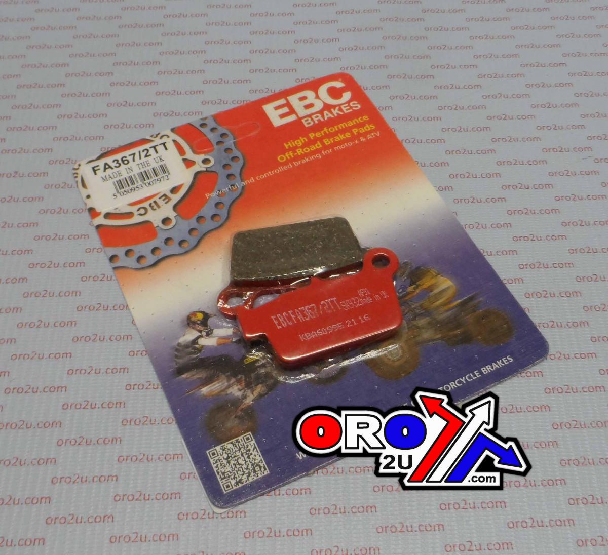 BRAKE PADS FA367/2TT EBC, EBC FA367/2TT thumbnail 2