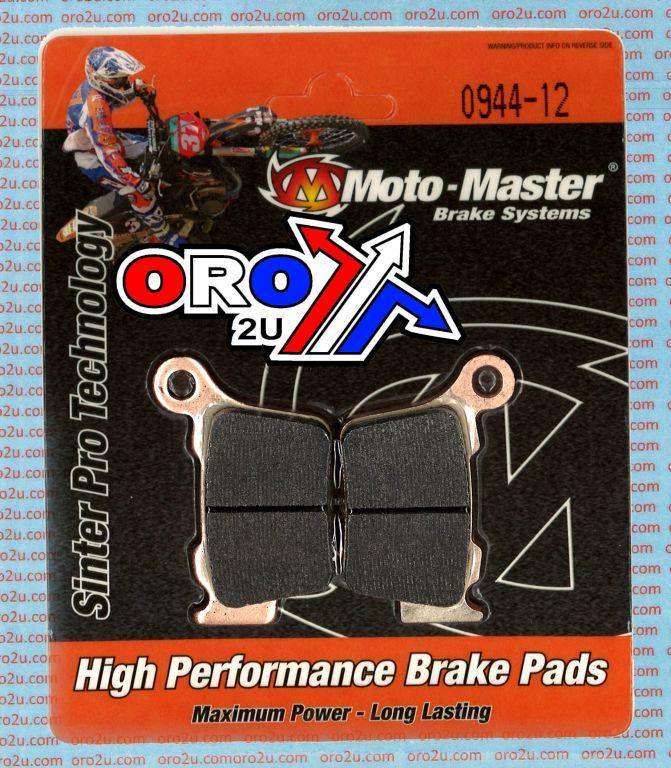 BRAKE PADS SINTERED RACING, MOTO-MASTER 094412, 39-368, 41-935.H.MM thumbnail 3
