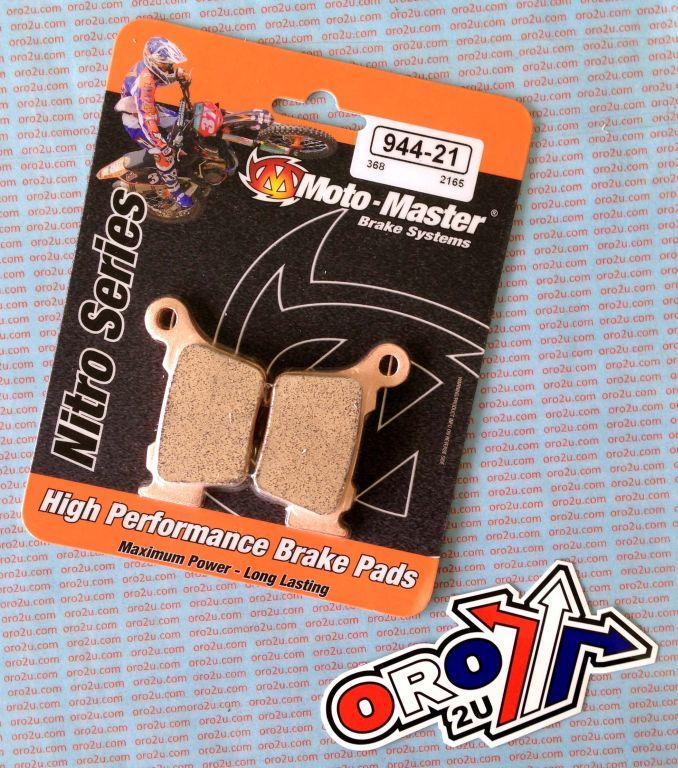 BRAKE PADS SINTERED NITRO, MOTO-MASTER 094421, 39-368 thumbnail 3