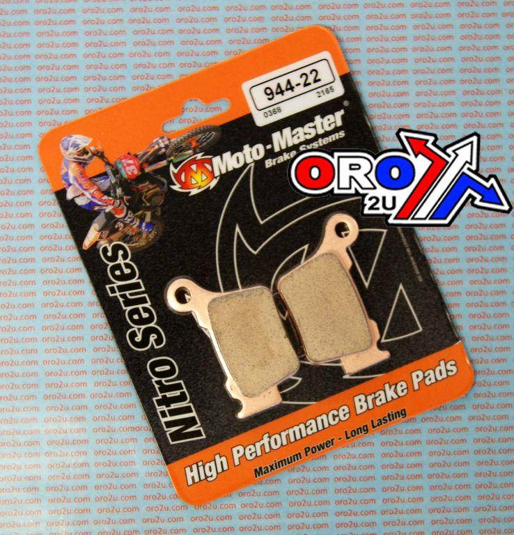 BRAKE PADS SINTERED NITRO RACE, MOTO-MASTER 094422, 39-368 thumbnail 3