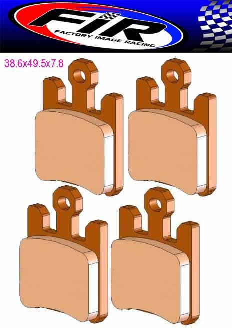 BRAKE PADS SINTERED METAL N4, RD-N4 DB2102 SET/4 PCS thumbnail 2
