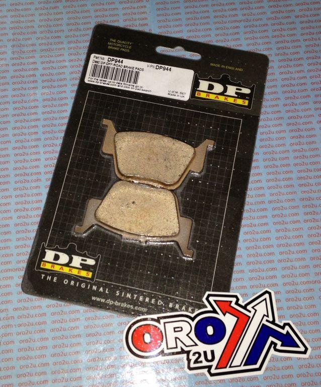 BRAKE PADS SINTERED DP BRAKES, DP944 Premium Sintered, 75.3 x 39.4 x 9.7mm, 39-373 thumbnail 2