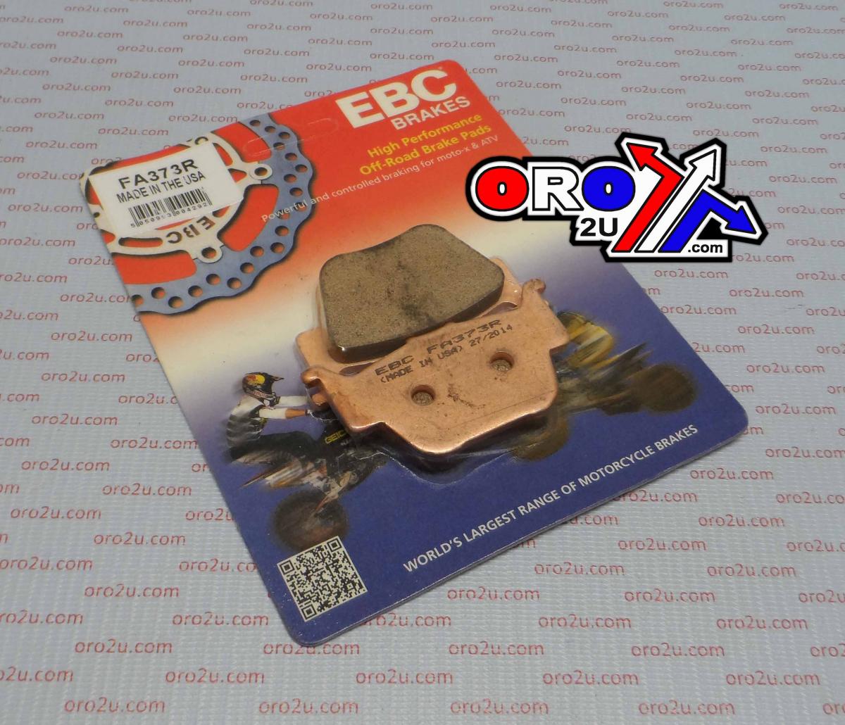 BRAKE PADS SINTERED METAL HARD, EBC FA373R R-PADS thumbnail 2
