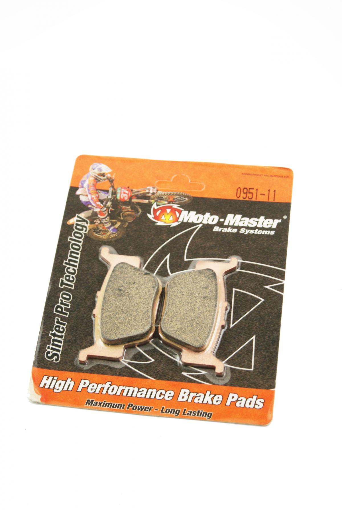 BRAKE PADS MOTO-MASTER, SEMI-METALLIC STD 095111 image 1