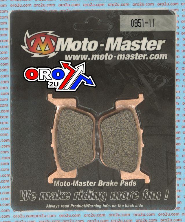 BRAKE PADS MOTO-MASTER, SEMI-METALLIC STD 095111 thumbnail 2