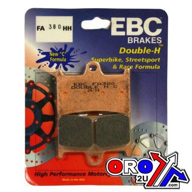 BRAKE PADS SINTERED METAL GOLD, FA380HH EBC thumbnail 2