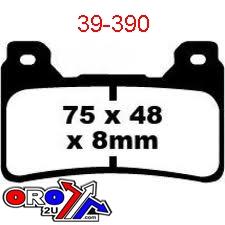 BRAKE PADS SINTERED METAL EBC, EBC FA390HH, 39-390 thumbnail 2