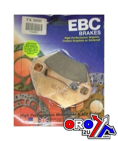 BRAKE PADS SINTERED METAL EBC, EBC FA395R, 39-395 thumbnail 2