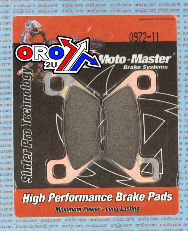 BRAKE PADS MOTO-MASTER, SEMI-METALLIC STD 097211 image 1