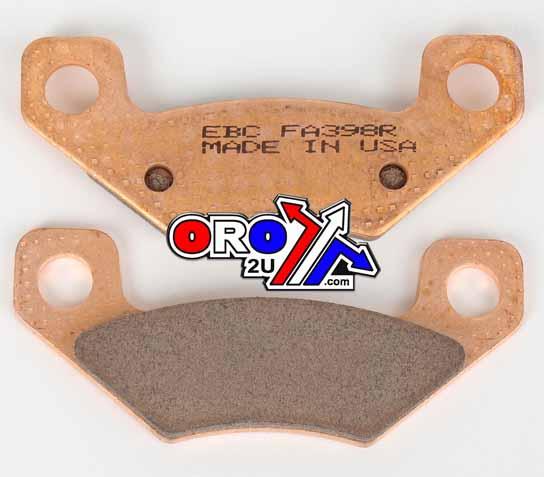 BRAKE PADS SINTERED METAL EBC, EBC FA398R, 39-398 image 1