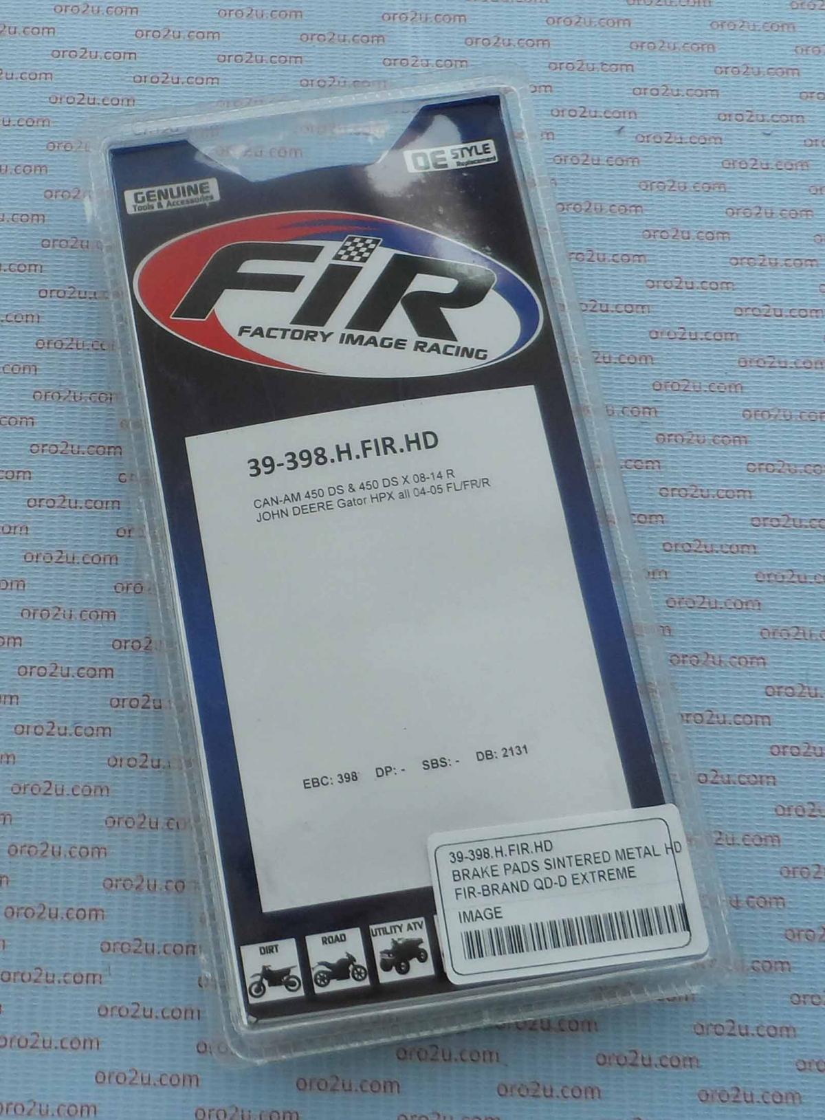 BRAKE PADS SINTERED METAL HD, QD-D EXTREME, DB2131 QD-D, BP197DDDD thumbnail 4