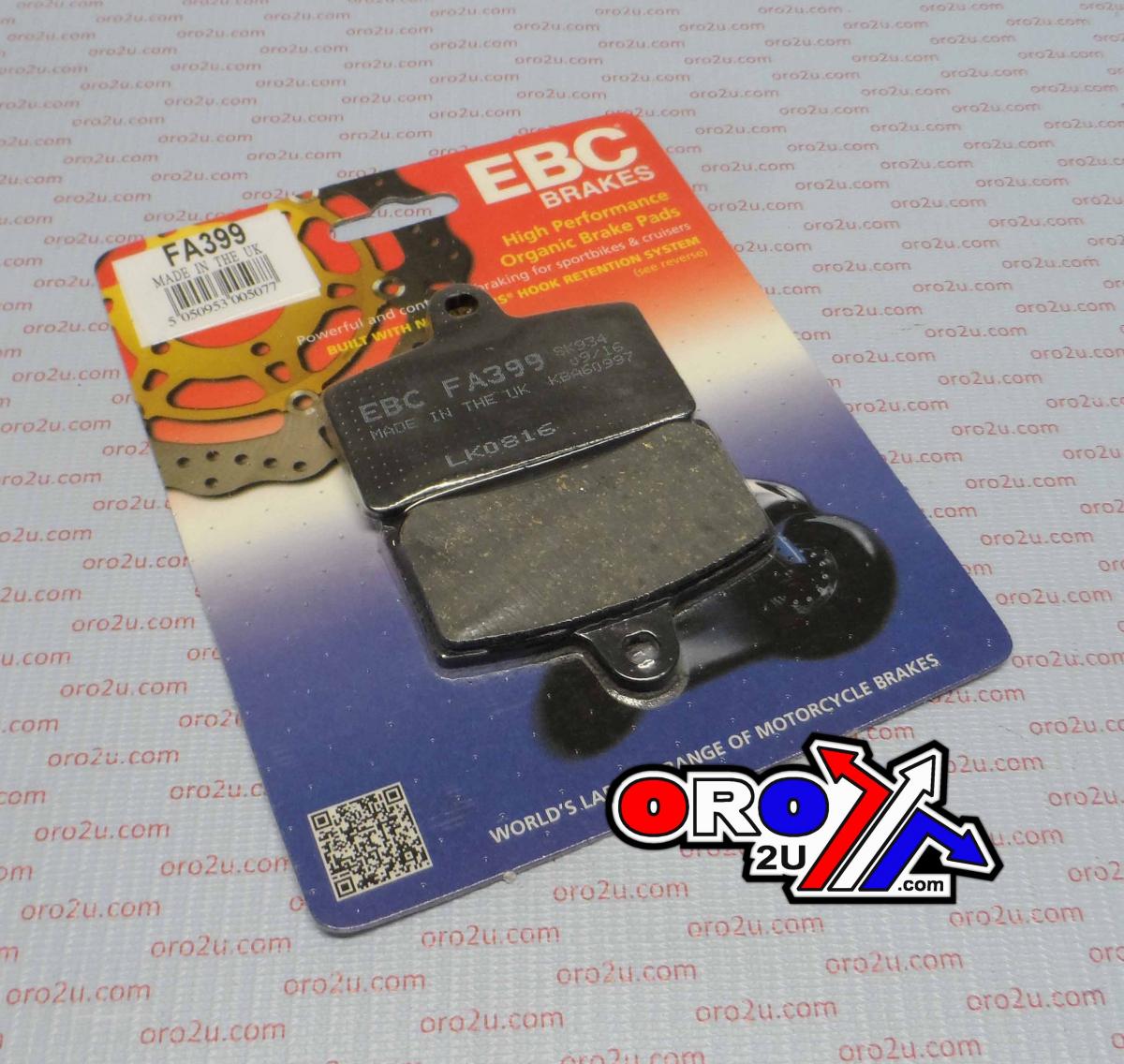 BRAKE PADS FA399 EBC, EBC FA399 thumbnail 2
