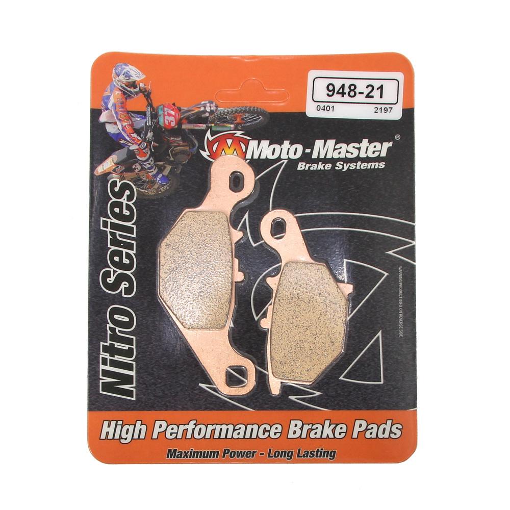 BRAKE PADS SINTERED NITRO, MOTO-MASTER 094821, 39-401, 41-953.H.NITRO image 1