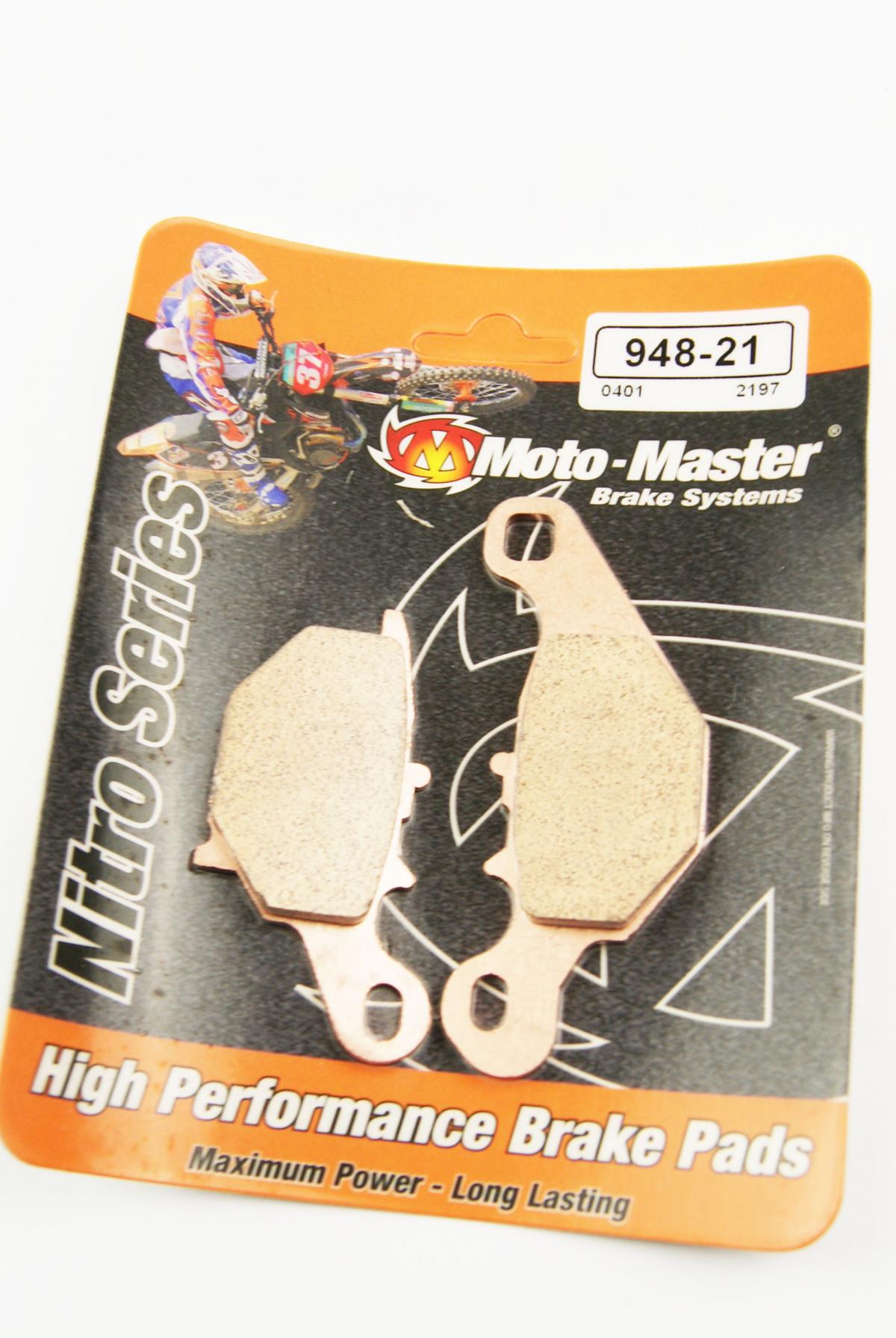 BRAKE PADS SINTERED NITRO, MOTO-MASTER 094821, 39-401, 41-953.H.NITRO thumbnail 2