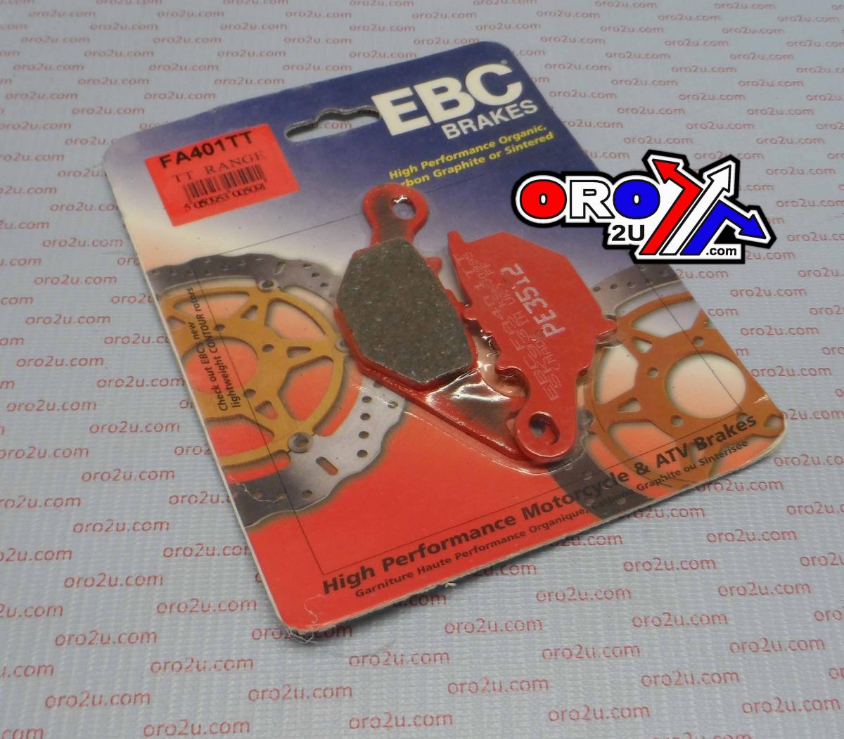 BRAKE PADS STD EBC FA401TT thumbnail 2