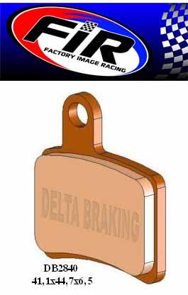 BRAKE PADS SINTERED METAL HS, MX-N HIGH FRICTION, DB2840-N thumbnail 2