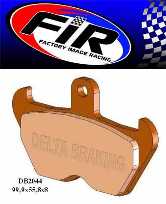 BRAKE PADS SINTERED METAL N4, RD-N4 DB2044 thumbnail 2