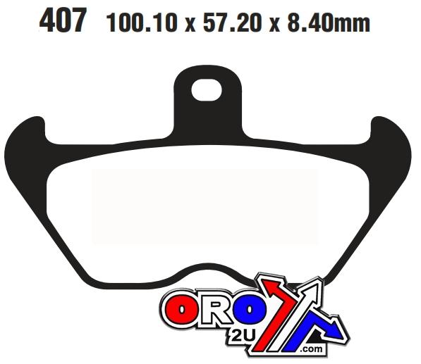 BRAKE PADS SINTERED METAL, SIFAM S1959N (FA407HH), 39-407 thumbnail 3