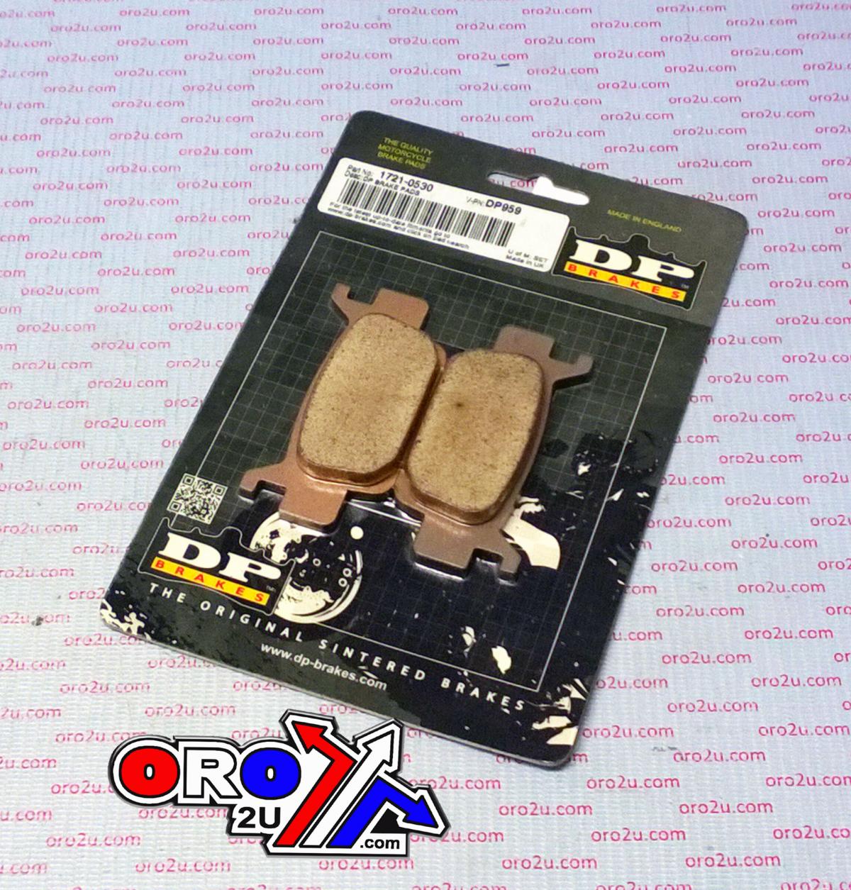 BRAKE PADS DP BRAKES HARD, DP959 Premium Sintered Dunlopad DP, 39-410 thumbnail 2