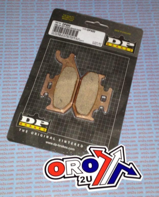 BRAKE PADS SINTERED DP BRAKES, DP920 Premium 41-920.H.DP, 39-413 thumbnail 3