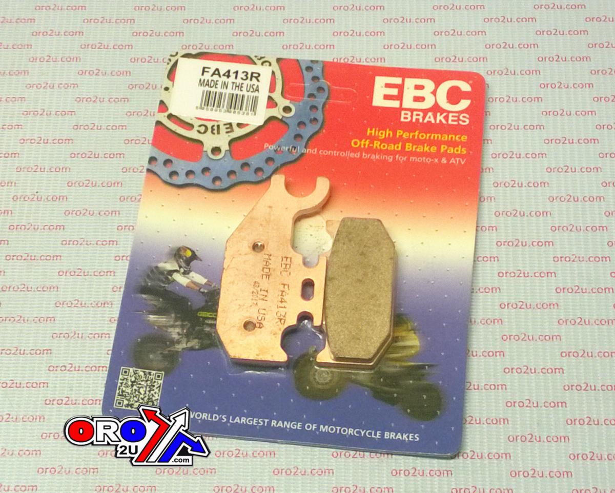 BRAKE PADS SINTERED FA413R EBC thumbnail 2