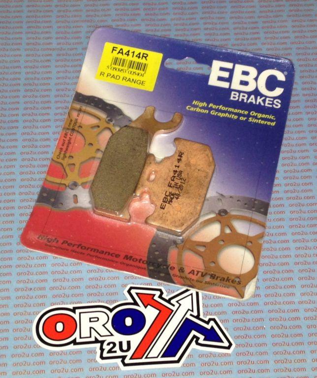 BRAKE PADS SINTERED EBC FA414R, RACING GOLD.H.EBC thumbnail 2
