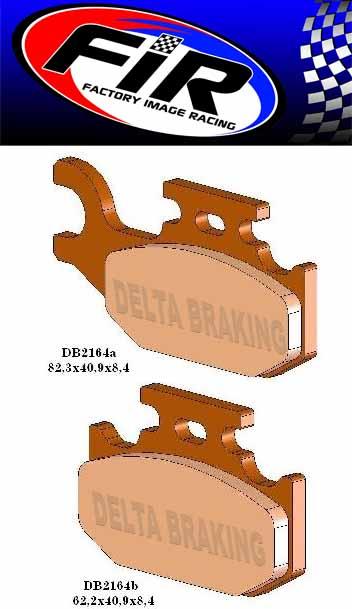 BRAKE PADS SINTERED METAL HD, QD-D EXTREME, DB2164 QD-D, BP233DDDD thumbnail 3