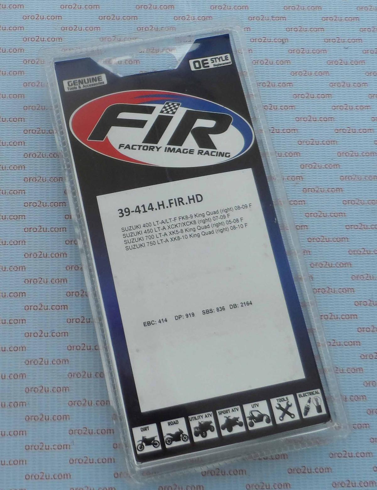 BRAKE PADS SINTERED METAL HD, QD-D EXTREME, DB2164 QD-D, BP233DDDD thumbnail 4