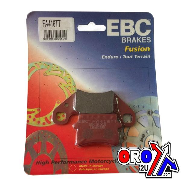 BRAKE PADS FA416TT EBC thumbnail 2