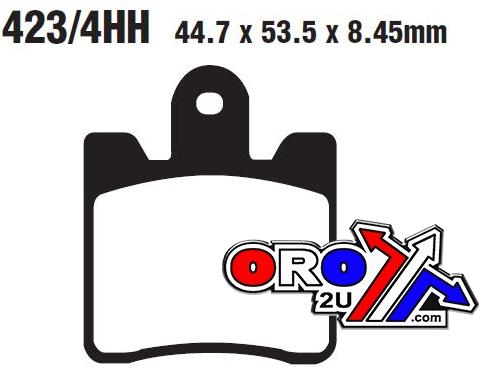 BRAKE PADS FA423/4HH EBC, EBCFA423/4HH thumbnail 3
