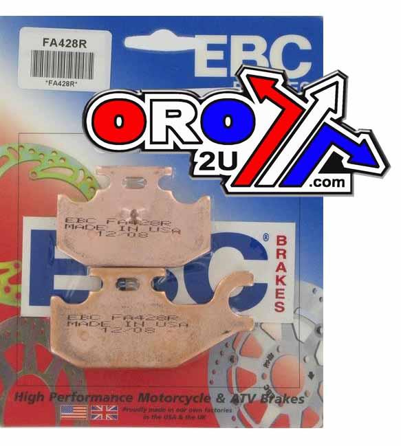 BRAKE PADS SINTERED FA428R 39-428 thumbnail 2
