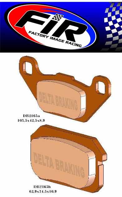 BRAKE PADS SINTERED METAL HD, QD-D EXTREME, DB2165 QD-D thumbnail 3