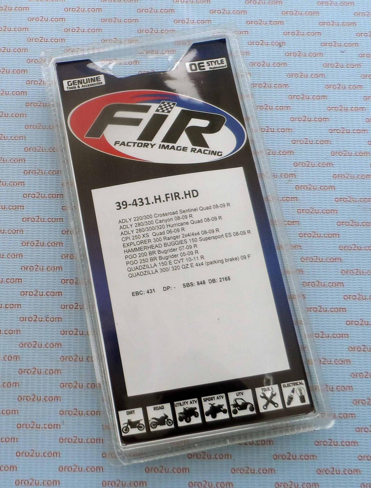 BRAKE PADS SINTERED METAL HD, QD-D EXTREME, DB2165 QD-D thumbnail 4