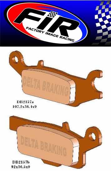 BRAKE PADS SINTERED METAL HD, QD-D EXTREME, DB2157 QD-D, BP227DDDD thumbnail 2