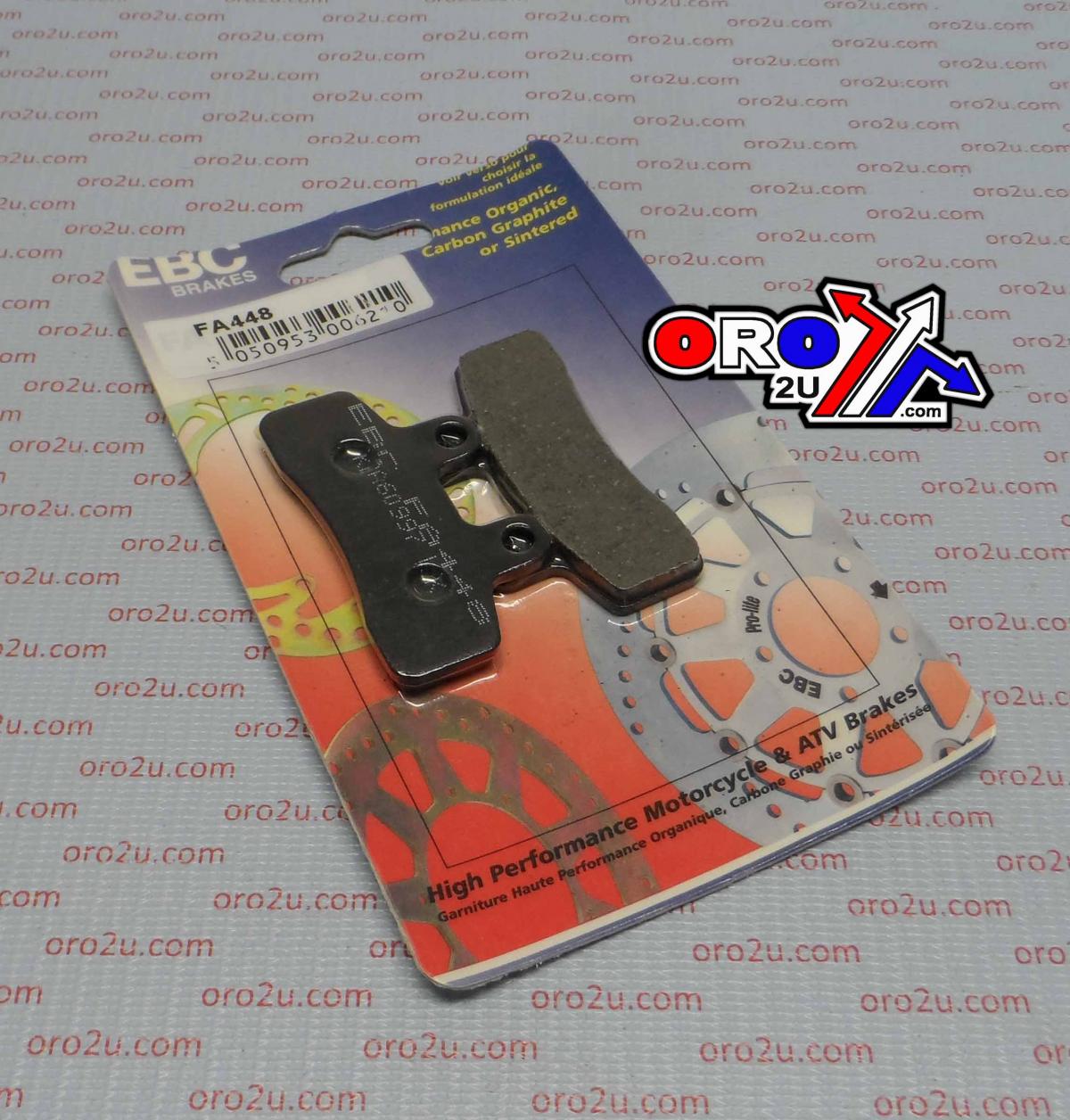 BRAKE PADS DISC FA448 EBC image 1