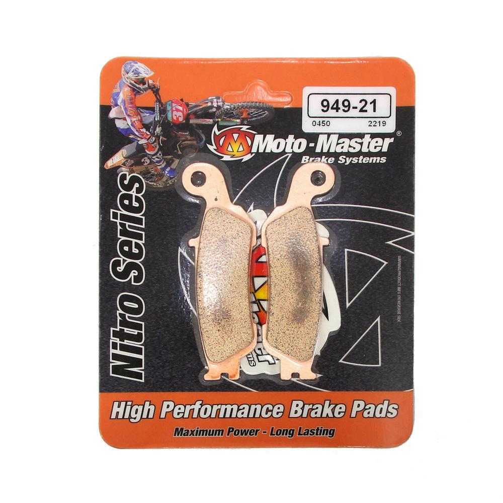 BRAKE PADS SINTERED NITRO, MOTO-MASTER 094921, 39-450 image 1