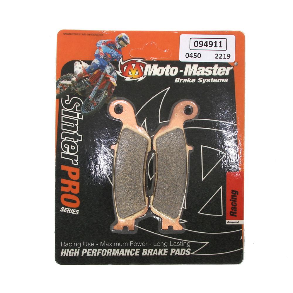 BRAKE PADS STD MOTO-MASTER, SEMI-METALLIC STD 094911 image 1