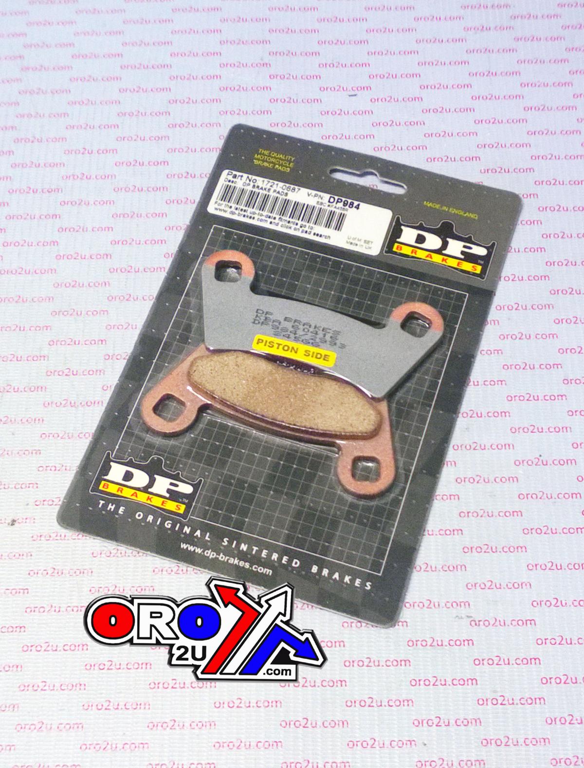 BRAKE PADS DP BRAKES HARD, DP984 Premium Sintered, 39-456 thumbnail 2
