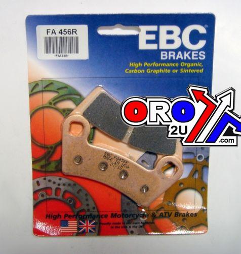 BRAKE PADS SINTERED METAL, EBC FA456R, 39-456 image 1