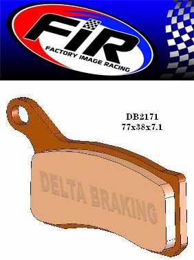 BRAKE PADS SINTERED METAL HS, MX-N HIGH FRICTION, DB2171-N BP239T05D thumbnail 2