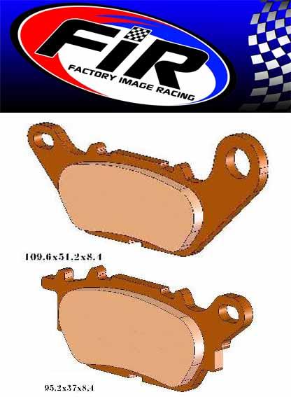 BRAKE PADS SINTERED METAL N4, BRAKING DB2174.RD-ER thumbnail 2