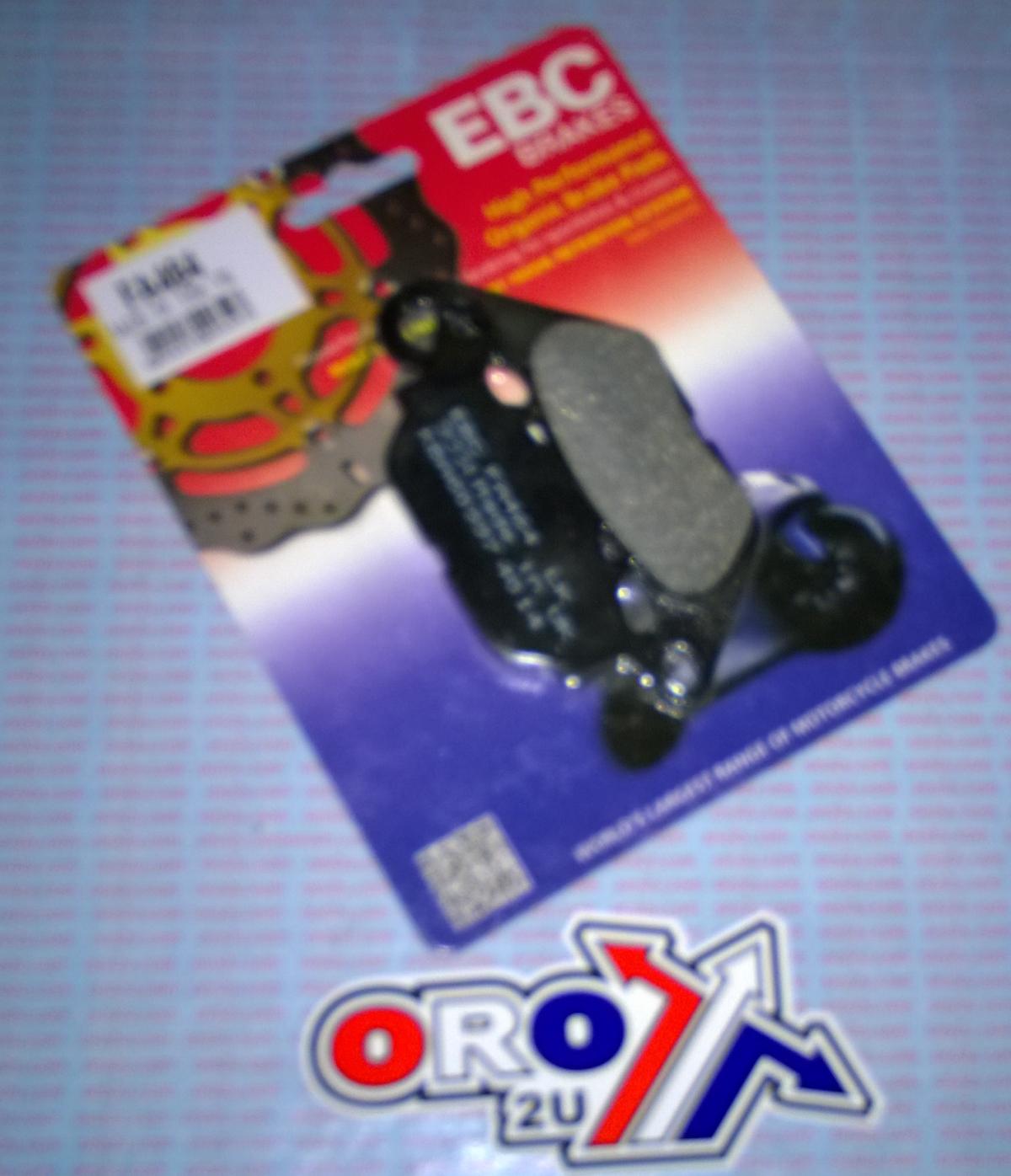 BRAKE PADS STD KEVLAR ORGANIC, EBC FA464 YAMAHA thumbnail 3