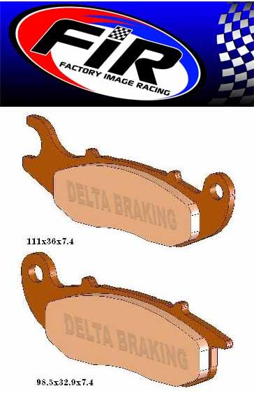 BRAKE PADS SINTERED METAL HS, MX-N HIGH FRICTION, DB2177-N [Type FA465] thumbnail 3