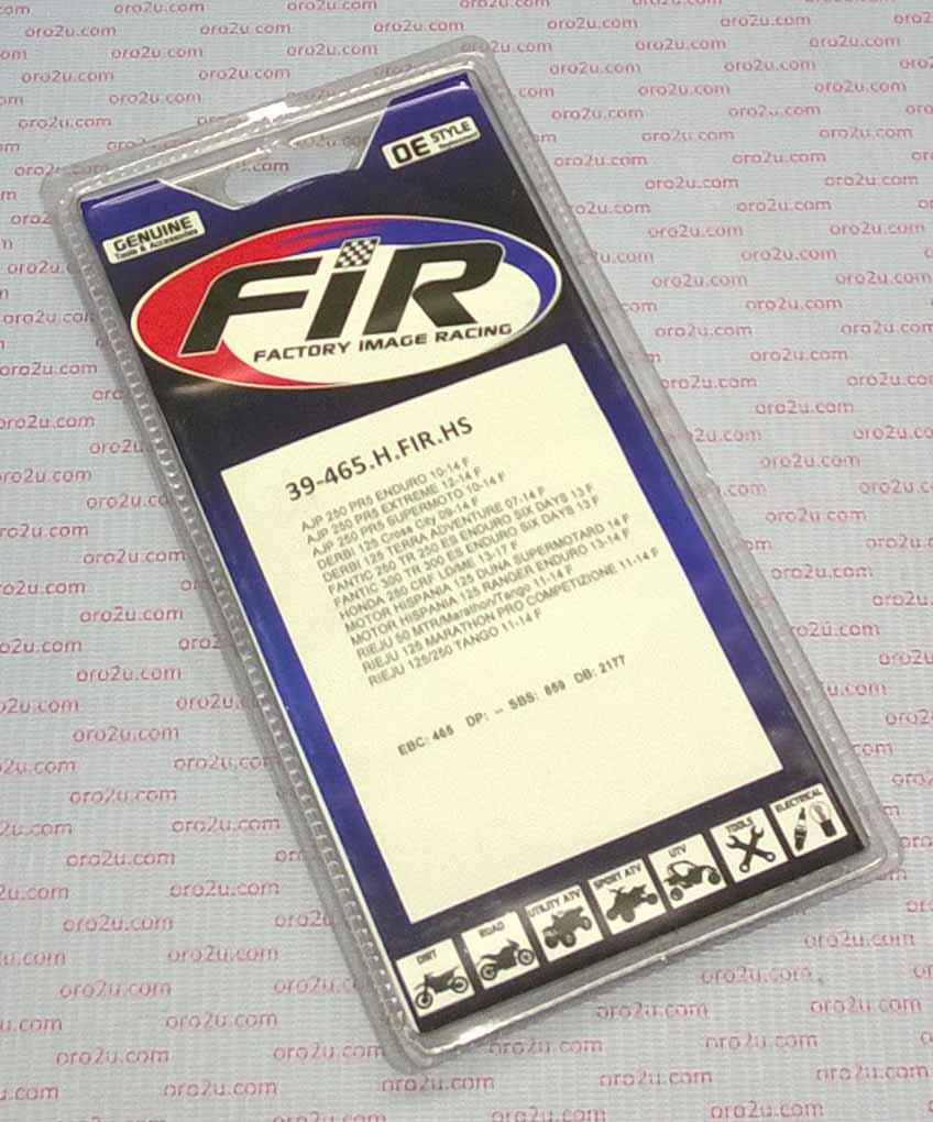 BRAKE PADS SINTERED METAL HS, MX-N HIGH FRICTION, DB2177-N [Type FA465] thumbnail 4