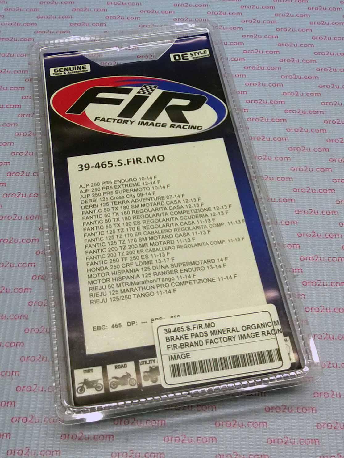 BRAKE PADS MINERAL ORGANIC M DB2177-M BP245M01F thumbnail 4